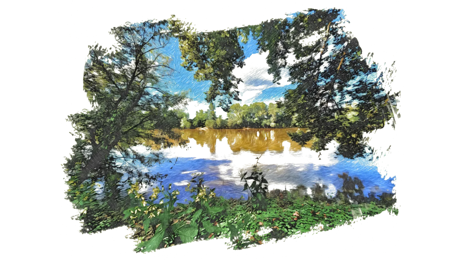 The James River, Powhatan County